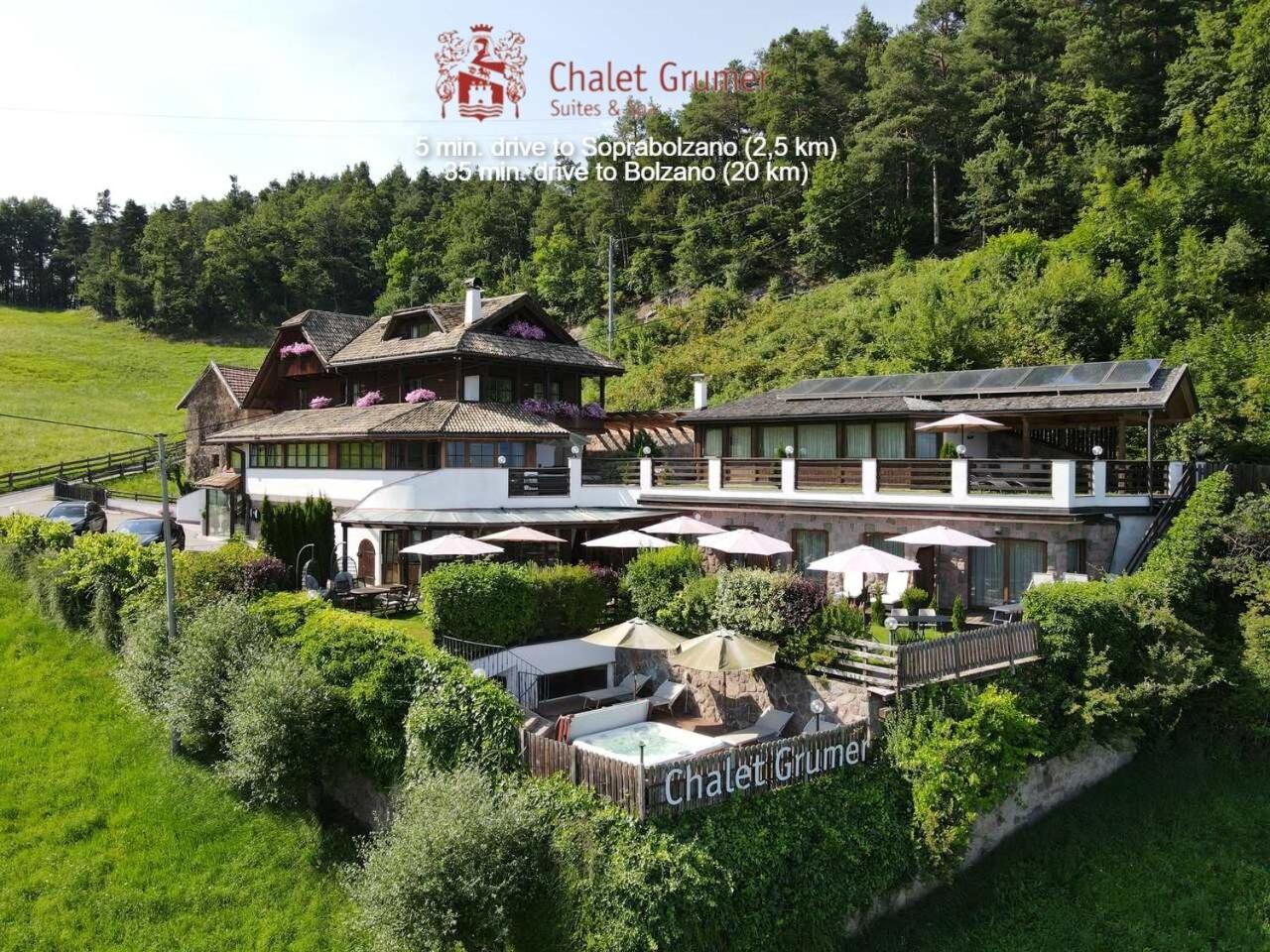 Chalet Grumer Suites&Spa ソプラボルツァーノ エクステリア 写真